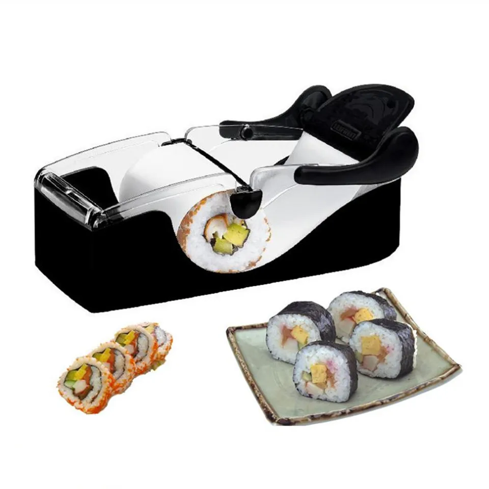 Sushi Roll Maker DIY Rice Roller Mold Perfect Cutter Easy Sushi Making Machine Sushi Roller Maker Kitchen Gadget
Sushi Roll Maker DIY Rice Roller Mold Perfect Cutter Easy Sushi Making Machine Sushi Roller Maker Kitchen Gadget