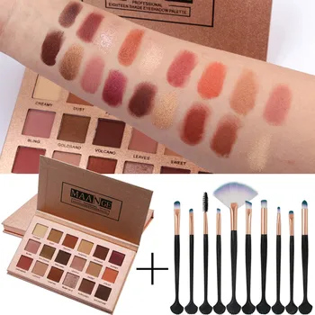 eye shadow palette Easy to Wear eye shadow matte Natural Factors Shimmer Glitter Eye Shadow Powder Matt Makeup Brush Set Y419
eye shadow palette Easy to Wear eye shadow matte Natural Factors Shimmer Glitter Eye Shadow Powder Matt Makeup Brush Set Y419