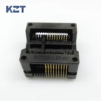 SOP18 SOIC18 SO18 IC Test & Burn Socket Pitch 1.27mm IC Body Width 7.5mm 300mil Test Socket Adapter
SOP18 SOIC18 SO18 IC Test & Burn Socket Pitch 1.27mm IC Body Width 7.5mm 300mil Test Socket Adapter