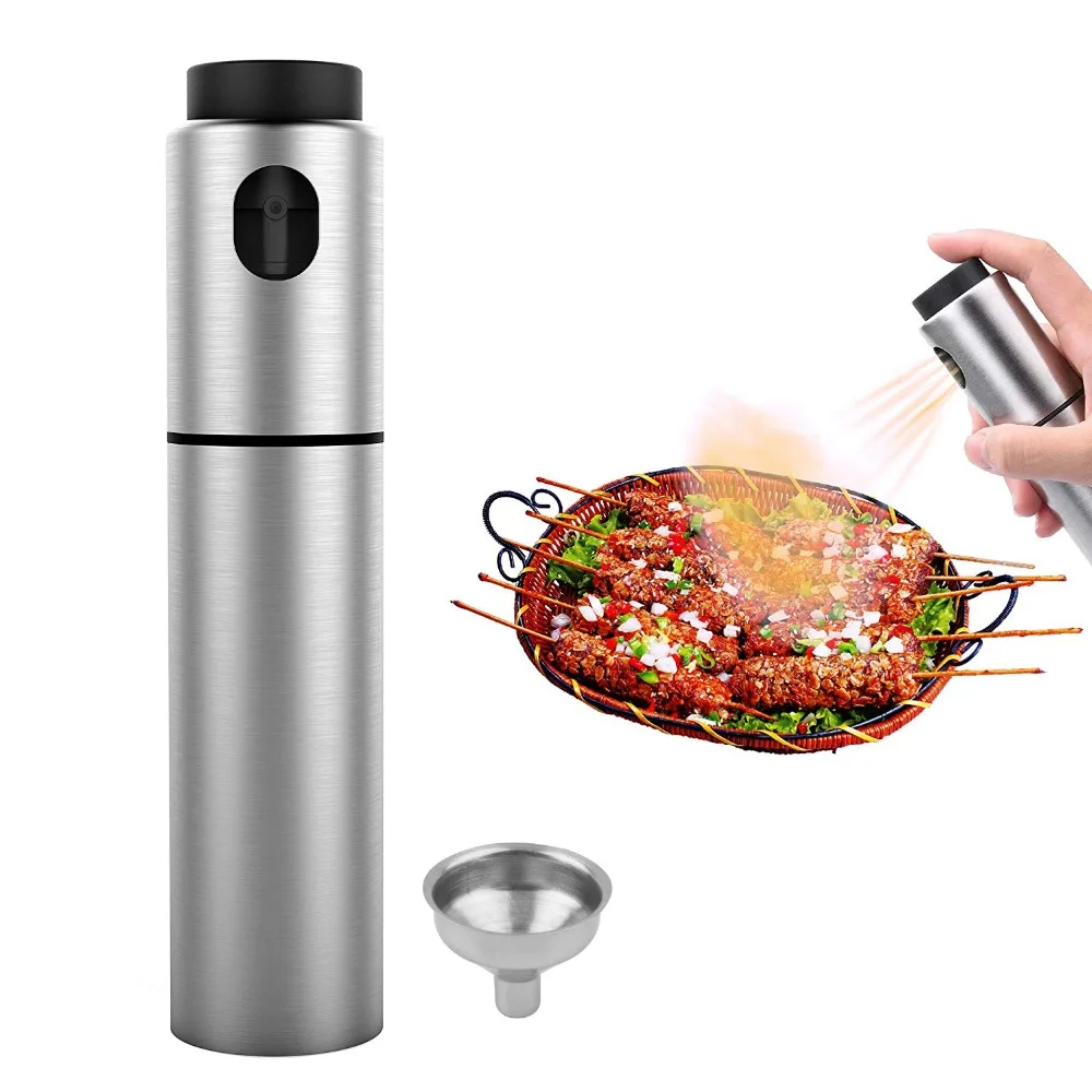 LMETJMA Olive Oil Sprayer 100ML Oil Spray Dispenser Bottle With Funnel Oil Wine Vinegar Sprayer For BBQ Cooking Frying KC0265
LMETJMA Olive Oil Sprayer 100ML Oil Spray Dispenser Bottle With Funnel Oil Wine Vinegar Sprayer For BBQ Cooking Frying KC0265