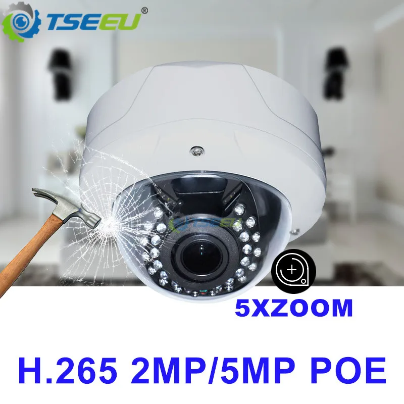 2.0MP 5MP H.265 2.8~12mm 4xzoom Vandal Dome POE IP Camera whole metal compatiable with Hikvision NVR iVMS-4200 Dana APP
2.0MP 5MP H.265 2.8~12mm 4xzoom Vandal Dome POE IP Camera whole metal compatiable with Hikvision NVR iVMS-4200 Dana APP