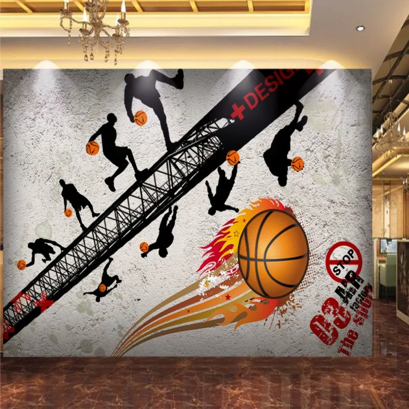 Photo wallpaper custom Basketball mall Retro Nostalgic Sports Fitness Background Wallpaper Gym Corridor Shopping Center Mural
Photo wallpaper custom Basketball mall Retro Nostalgic Sports Fitness Background Wallpaper Gym Corridor Shopping Center Mural