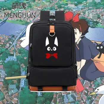 Kiki's Delivery Service lovely new design black cat concept nylon backpack black durable school backpacks NB108
Kiki's Delivery Service lovely new design black cat concept nylon backpack black durable school backpacks NB108