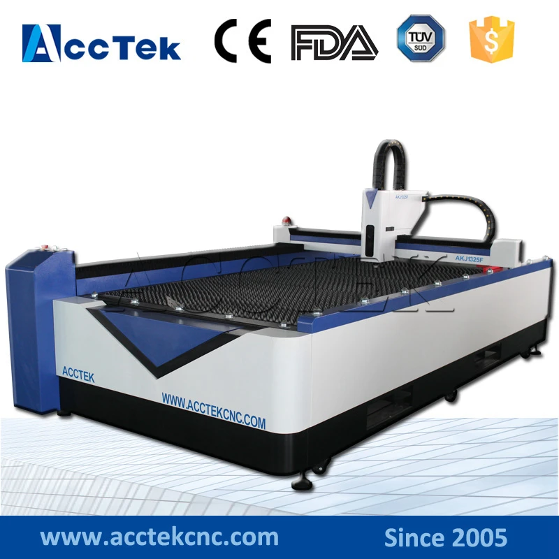 4 by 8 feet size 1325 fiber laser cutting machine with 300W 500W Raycus source | Инструменты