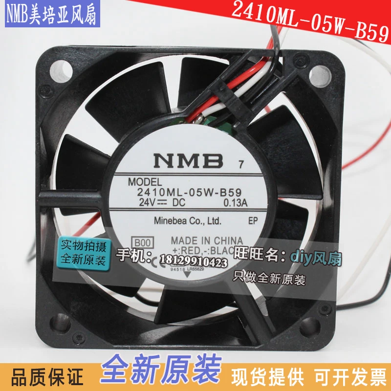 Новинка, мандарин 2410ML-05W-B59 6025 24V 0.13A 6 см, преобразователь частоты, охлаждающий вентилятор
Новинка, мандарин 2410ML-05W-B59 6025 24V 0.13A 6 см, преобразователь частоты, охлаждающий вентилятор
