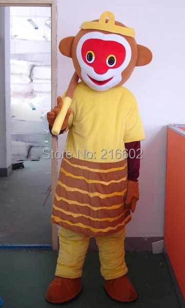 cosplay costume Monkey King Monkey mascot mascot costume Walking performance clothing adult size
cosplay costume Monkey King Monkey mascot mascot costume Walking performance clothing adult size