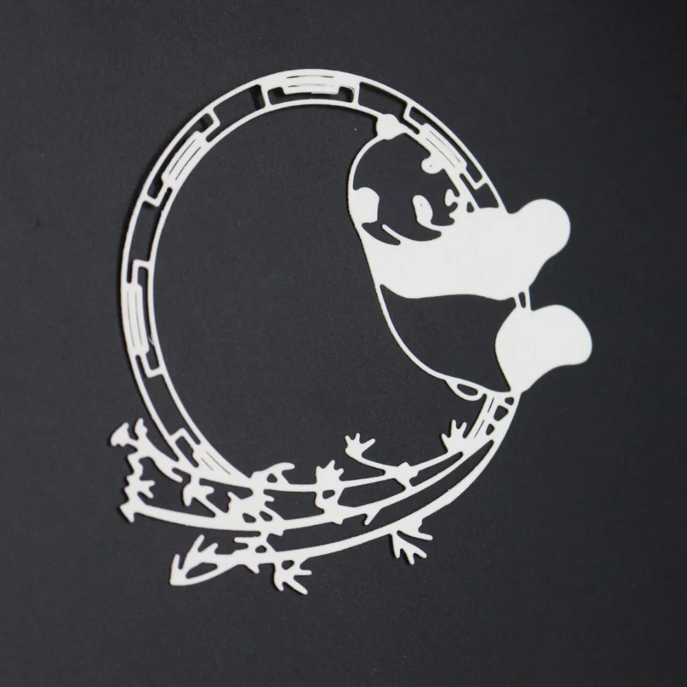 AZSG Cute pandas Cutting Dies for DIY Scrapbooking dies Decoretive Embossing Stencial DIY Decoative Card die cutter
AZSG Cute pandas Cutting Dies for DIY Scrapbooking dies Decoretive Embossing Stencial DIY Decoative Card die cutter