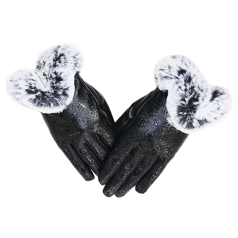 King Star Best Womens PU Leather Touch Screen Warm Winter Adjustable Fur Wrist Gloves 2019
King Star Best Womens PU Leather Touch Screen Warm Winter Adjustable Fur Wrist Gloves 2019
