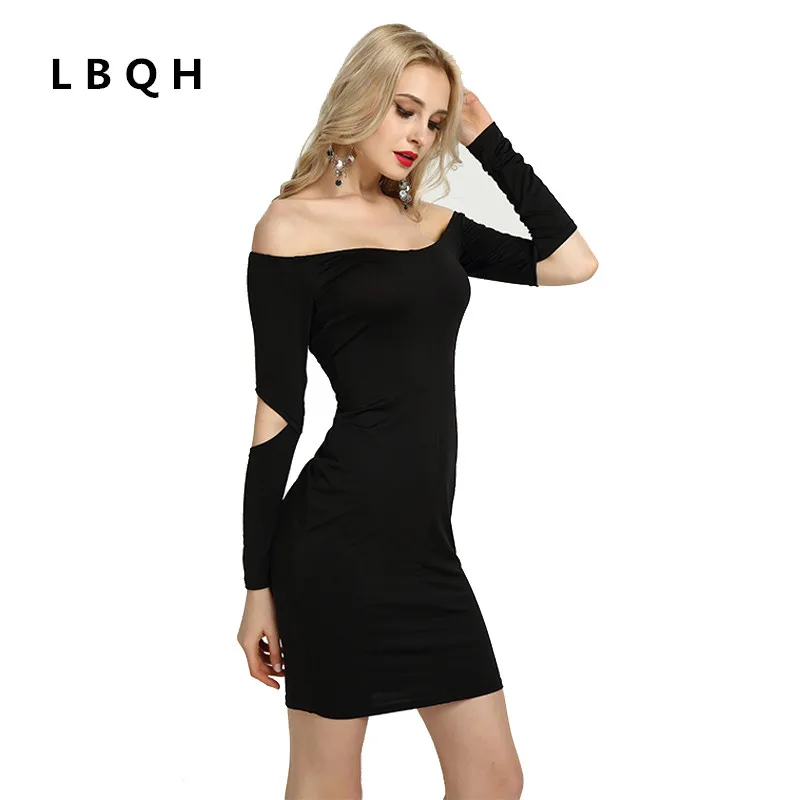 LBQH 2017 autumn The New Ms fashion Sexy Long slee...