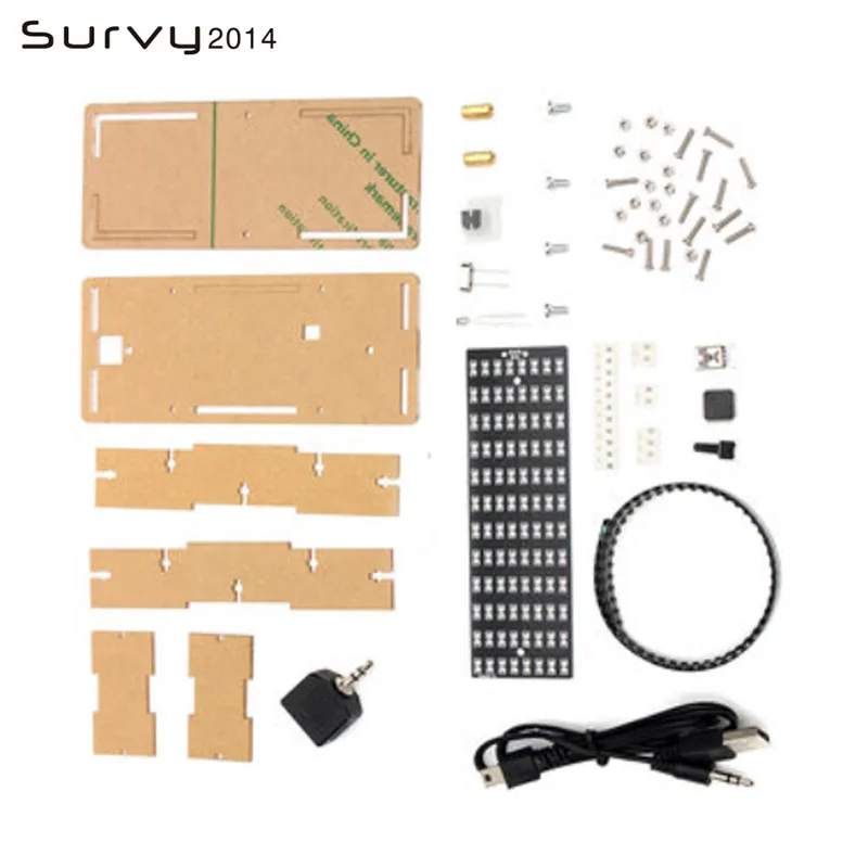 DIY Audio Level Meter Blue LED Music Spectrum Analyzer MP3 PC Amplifier Indicator Module Diy Kits With Cas
DIY Audio Level Meter Blue LED Music Spectrum Analyzer MP3 PC Amplifier Indicator Module Diy Kits With Cas