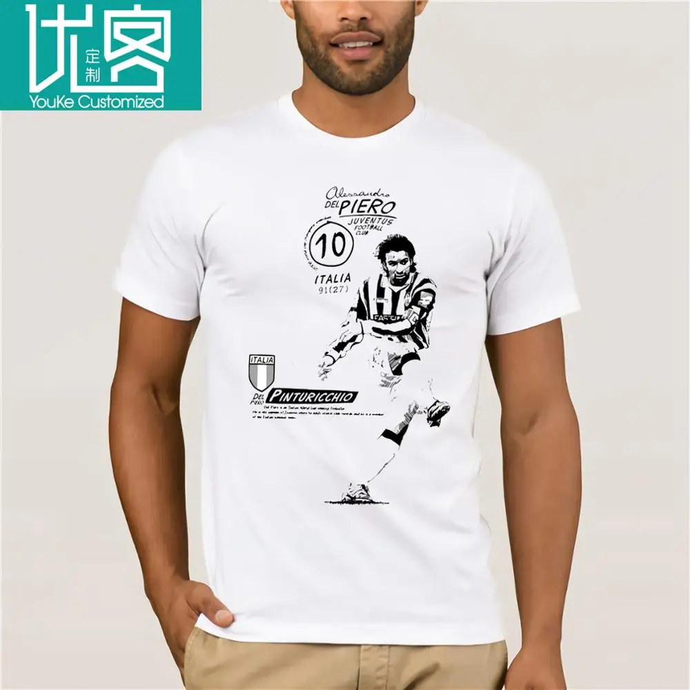 tide brand short sleeve T-shirt Alessandro del Piero Torino Turin Italiana Italy jersey Tees
tide brand short sleeve T-shirt Alessandro del Piero Torino Turin Italiana Italy jersey Tees