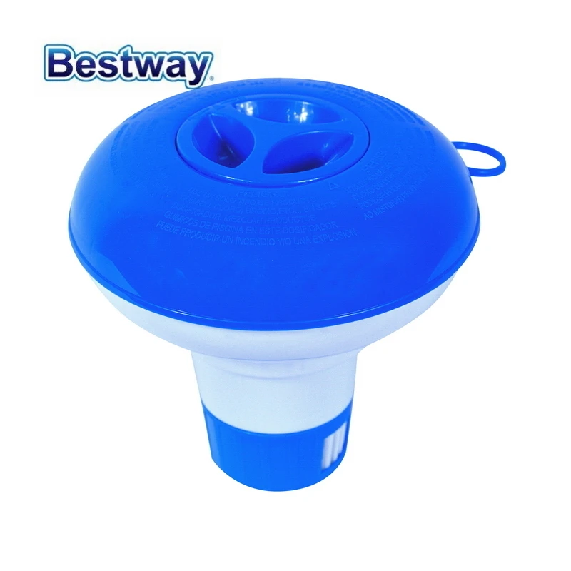 4 Pieces 58210 Bestway 12.5cm Chemical Floater 5" Dispenses Up To 2.5cm(1") Cl Or Br Tablets Adjustable Sanitizer Level
4 Pieces 58210 Bestway 12.5cm Chemical Floater 5" Dispenses Up To 2.5cm(1") Cl Or Br Tablets Adjustable Sanitizer Level