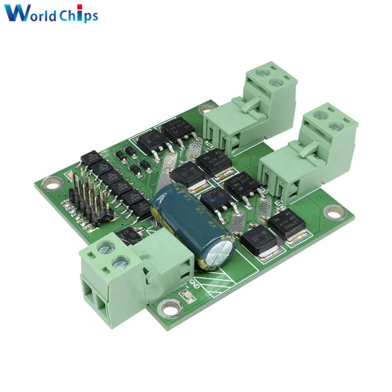 12V / 24V 7A 160W Dual DC Motor Driver Module / Board H-bridge L298 Logic 160W *2 Dual Channel Optocoupler Isolation 7-24V
12V / 24V 7A 160W Dual DC Motor Driver Module / Board H-bridge L298 Logic 160W *2 Dual Channel Optocoupler Isolation 7-24V