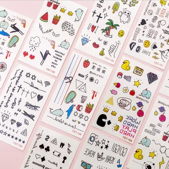 Korea small fresh cartoon cartoon tattoo stickers Cute long lasting waterproof ins girl heart tattoo stickers
Korea small fresh cartoon cartoon tattoo stickers Cute long lasting waterproof ins girl heart tattoo stickers