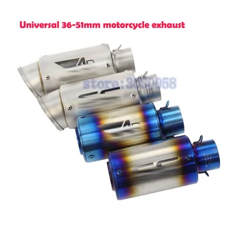 Universal Motorcycle Exhaust Muffler Pipe 36-51MM GY6 Scooter Modified Exhaust For Honda Kawasaki Yamaha KTM DUCATI ATV
Universal Motorcycle Exhaust Muffler Pipe 36-51MM GY6 Scooter Modified Exhaust For Honda Kawasaki Yamaha KTM DUCATI ATV