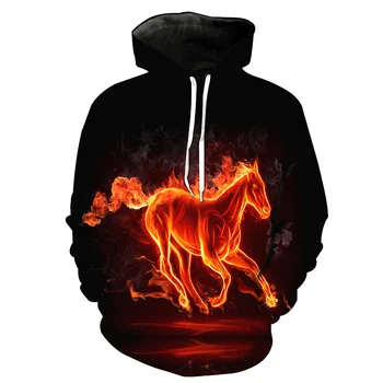 2019 New Fashion Sweatshirt Men / Women 3d Hoodies Print Flame horse animal pattern Slim Unisex Slim Stylish Hooded Hoodies
2019 New Fashion Sweatshirt Men / Women 3d Hoodies Print Flame horse animal pattern Slim Unisex Slim Stylish Hooded Hoodies