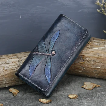 Norbinus Genuine Leather Women Clutch Bag Real Cowhide Dragonfly Pattern Purse Female Fashion Long Wallets Credit Card Holder
Norbinus Genuine Leather Women Clutch Bag Real Cowhide Dragonfly Pattern Purse Female Fashion Long Wallets Credit Card Holder