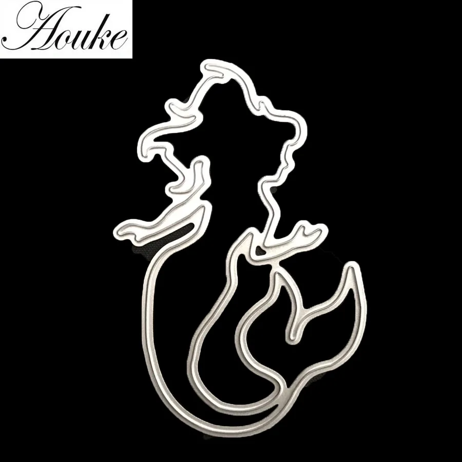 Aouke Mermaid metal die cutting dies scrapbooking embossing folder suit for sizzix fustella big shot cutting machine T093
Aouke Mermaid metal die cutting dies scrapbooking embossing folder suit for sizzix fustella big shot cutting machine T093