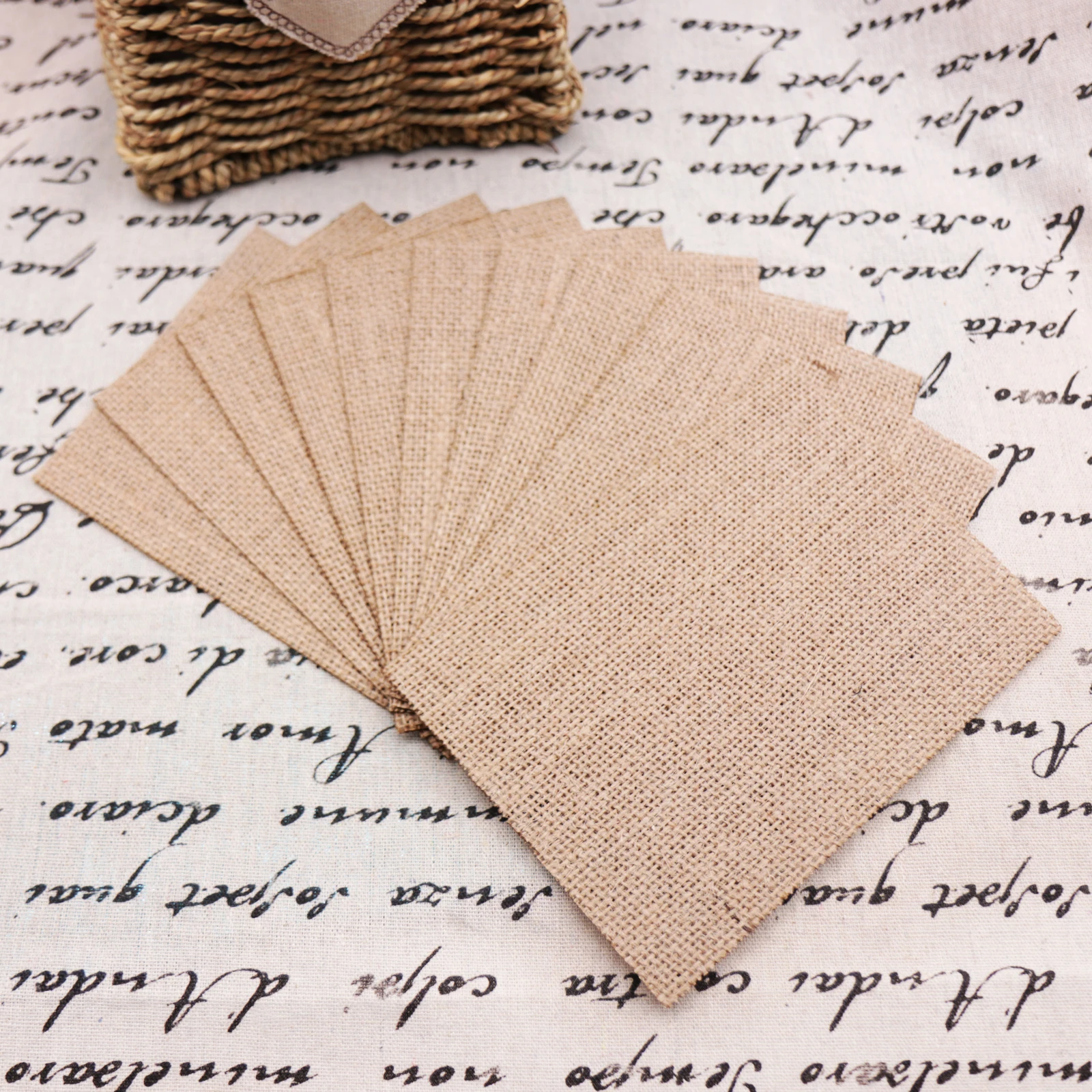 10pcs Round Square Hessian Burlap Linen Table Mat Placemat Cup Coasters Doilies Table Decor Home Wedding Party Hotel Supply
10pcs Round Square Hessian Burlap Linen Table Mat Placemat Cup Coasters Doilies Table Decor Home Wedding Party Hotel Supply