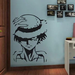 Pirates Wang Lufei straw wall stickers Creative cartoon background TV wall adornment wall of bedroom the head of a bed
Pirates Wang Lufei straw wall stickers Creative cartoon background TV wall adornment wall of bedroom the head of a bed