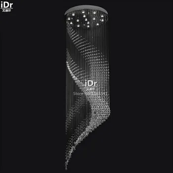 modern engineering crystal lamp hanging wire crystal lamp stairs high quality Ceiling Lights Luxury lamp Upscale atmosphere
modern engineering crystal lamp hanging wire crystal lamp stairs high quality Ceiling Lights Luxury lamp Upscale atmosphere