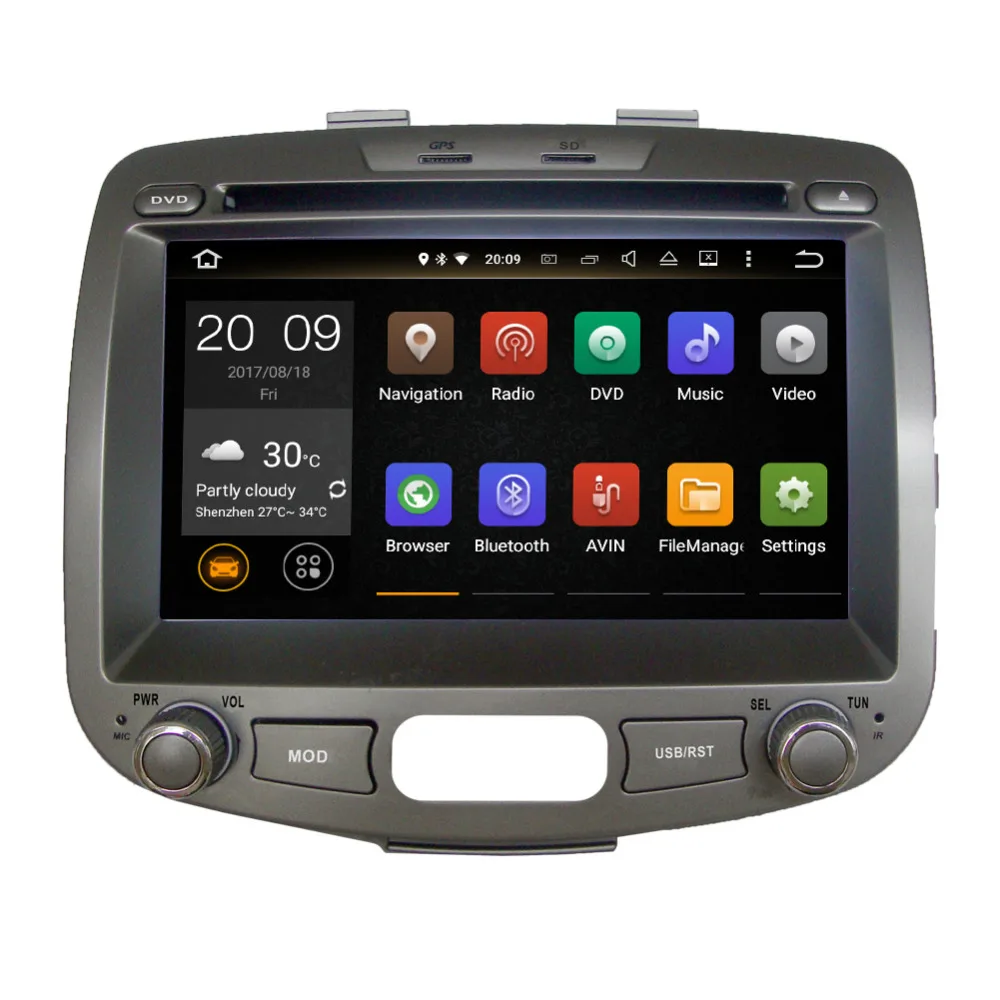 4GB RAM Android 8.0 Octa Core Car PC Auto Radio Head Unit For Hyundai i10 2007 2008-2013 DVD Multimedia Player GPS Navigation
4GB RAM Android 8.0 Octa Core Car PC Auto Radio Head Unit For Hyundai i10 2007 2008-2013 DVD Multimedia Player GPS Navigation