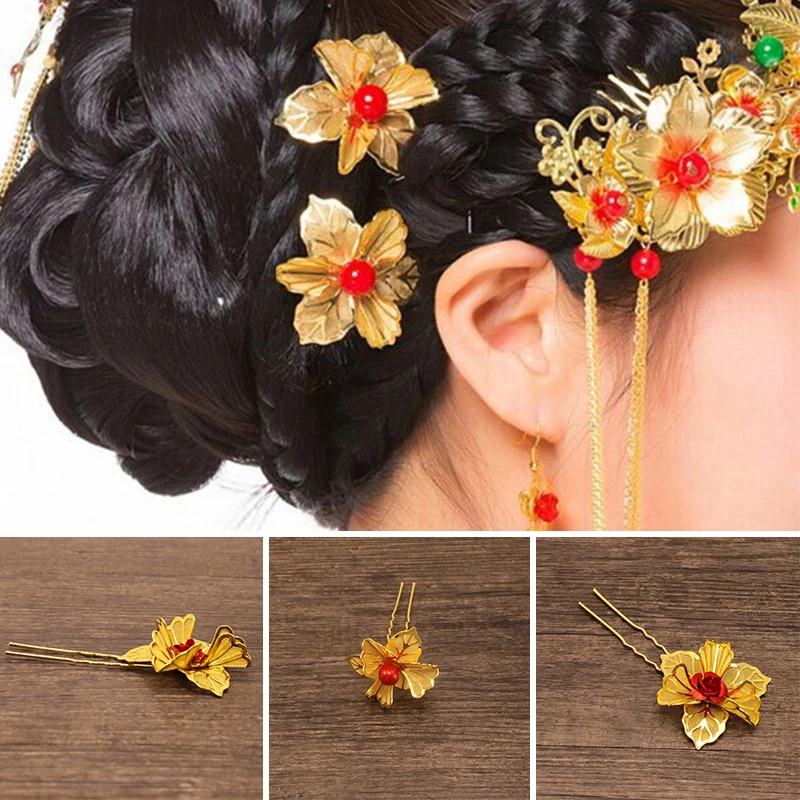 2pcs Hairpins Prom Gold Flower Pattern Hair Accessories Pins Women Wedding Bridal Hair clip Combs Vintage Crystal
2pcs Hairpins Prom Gold Flower Pattern Hair Accessories Pins Women Wedding Bridal Hair clip Combs Vintage Crystal