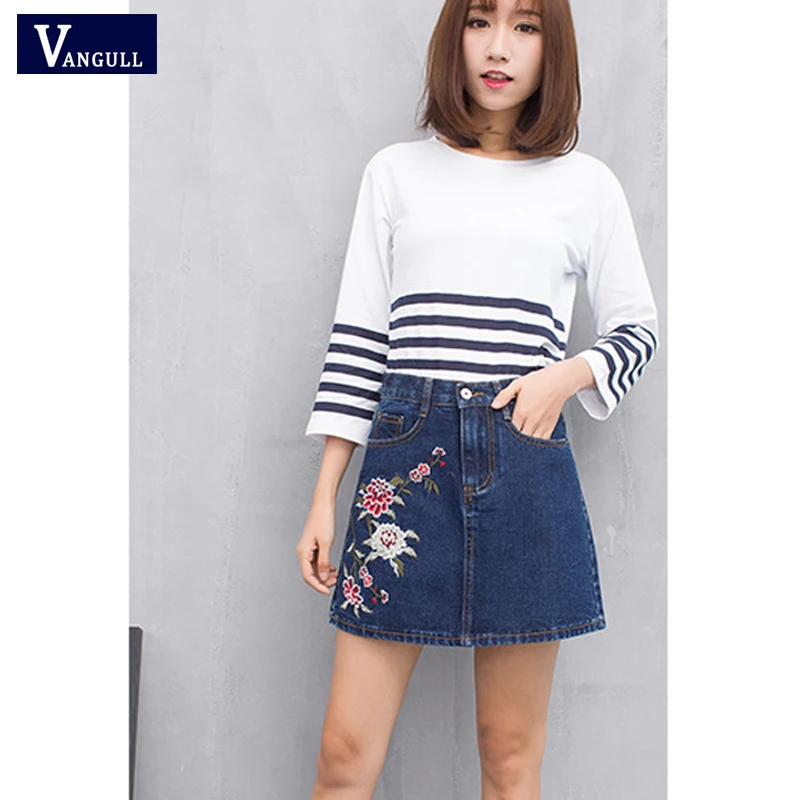 Brand 2018 New Arrival Summer style Women's Fashion Casual Denim Skirt Sexy cotton Jeans women Skirts
Brand 2018 New Arrival Summer style Women's Fashion Casual Denim Skirt Sexy cotton Jeans women Skirts