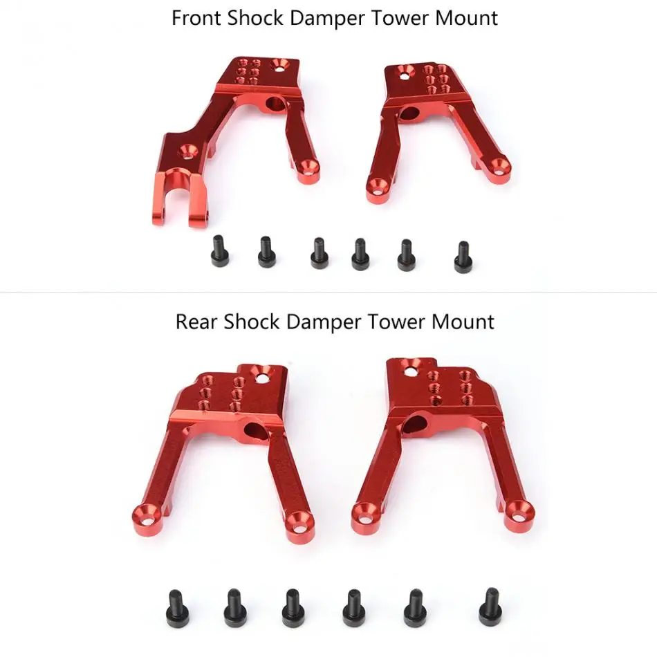 Details about   Metal Shock Absorber Mount Stand Tower For Axial SCX10 90046 RC Car Adjustable