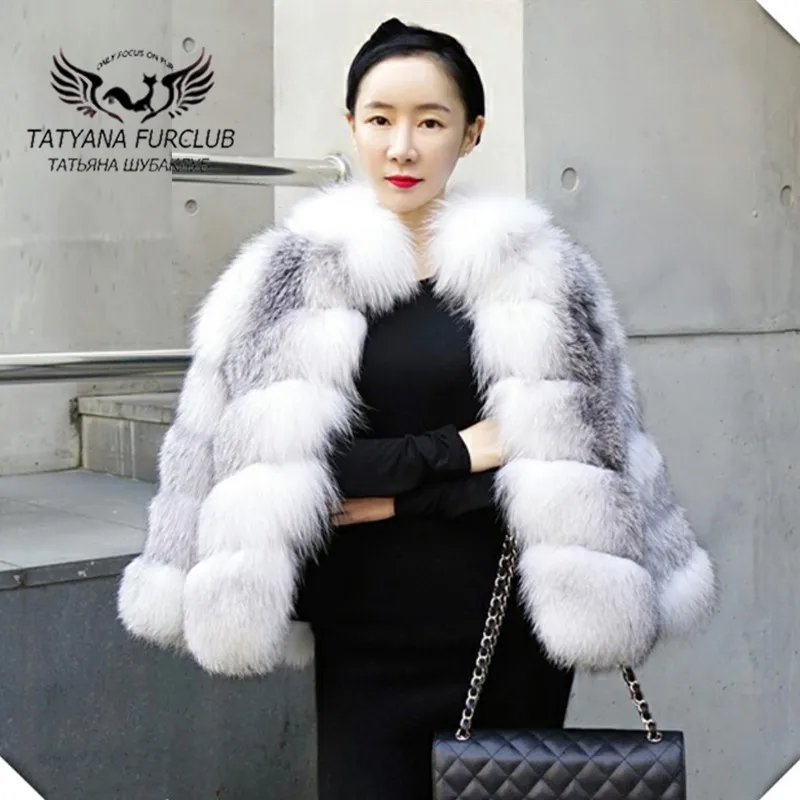 Tatyana Furclub Natural Genuine Cross Fox Fur Coat Stand Collar Warm Winter Thick Fox Fur Jackets Winter Warm Fox Fur Coat
Tatyana Furclub Natural Genuine Cross Fox Fur Coat Stand Collar Warm Winter Thick Fox Fur Jackets Winter Warm Fox Fur Coat