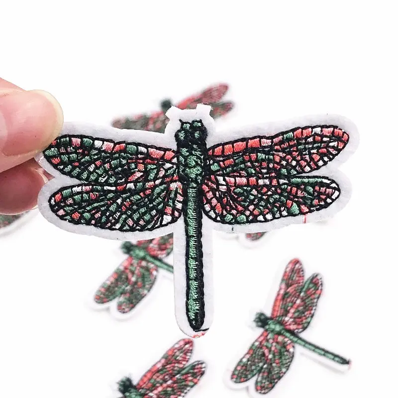 10pcs Dragonfly Iron on Embroidery Patches Clothing Jeans Jacket Kids Patches Stripes Stickers For Clothes Decoration
10pcs Dragonfly Iron on Embroidery Patches Clothing Jeans Jacket Kids Patches Stripes Stickers For Clothes Decoration