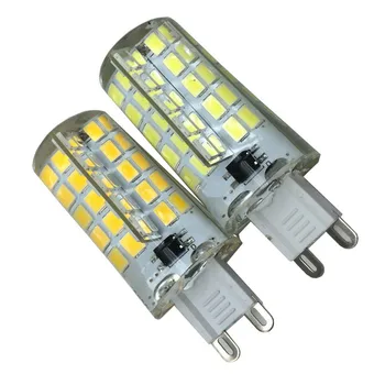 New Super bright silicone LED light Dimmable G9 Corn lamp 110V 220V 80leds 5736 SMD Led bulb Energy saving lighting
New Super bright silicone LED light Dimmable G9 Corn lamp 110V 220V 80leds 5736 SMD Led bulb Energy saving lighting