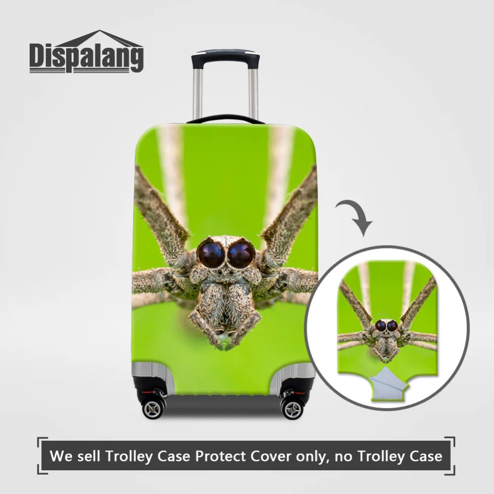 

Dispalang Spider Print Luggage Protective Cover For 18-30 Inch Trolley Case Animal Elastic Suitcase Covers Travel Accessories