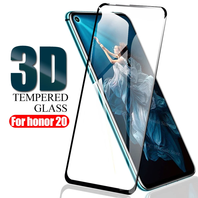 Honor 20 закаленное стекло для huawei honor защита экрана на huawey honar honr YAL-L21 6 26 Защитная