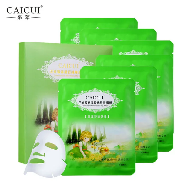12 pcs CAICUI Chamomile Hydrating Face Mask Skin Essence Extract Whtening Brightening Moist Facial Mask Face Skin Care Set
12 pcs CAICUI Chamomile Hydrating Face Mask Skin Essence Extract Whtening Brightening Moist Facial Mask Face Skin Care Set