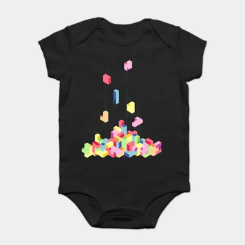 Baby Onesie Baby Bodysuits kid t shirt Tetris Geometric Graphic Tees Summer Colorful Black Hip Hop 80s 3D Game Loose
Baby Onesie Baby Bodysuits kid t shirt Tetris Geometric Graphic Tees Summer Colorful Black Hip Hop 80s 3D Game Loose