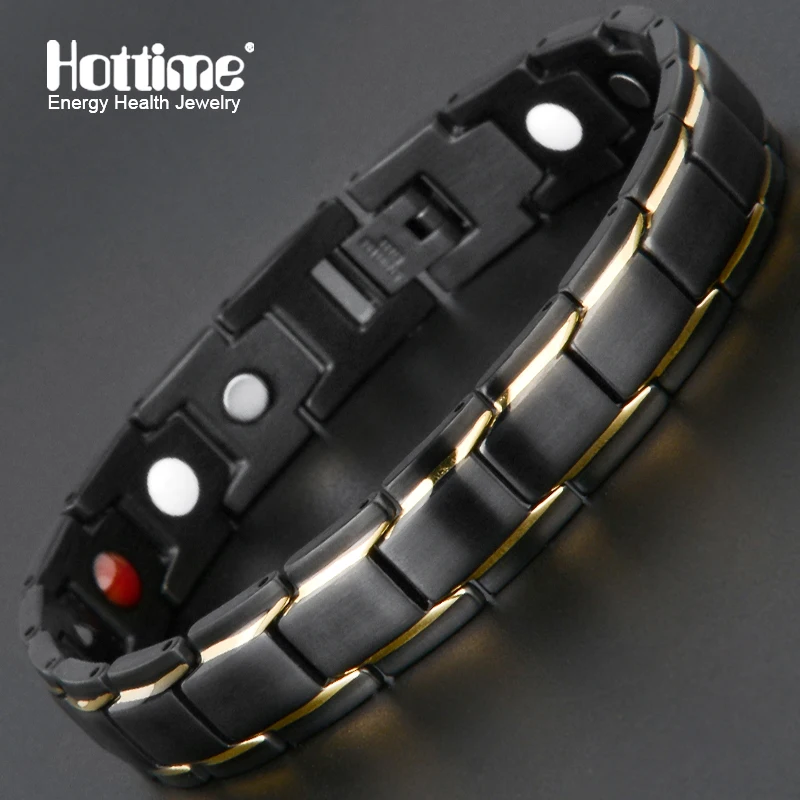 Hottime Black Male Bracelets Bangles Energy Balance Chain Link Germanium Magnetic Bracelets Bangles For Men Health Jewelry
Hottime Black Male Bracelets Bangles Energy Balance Chain Link Germanium Magnetic Bracelets Bangles For Men Health Jewelry