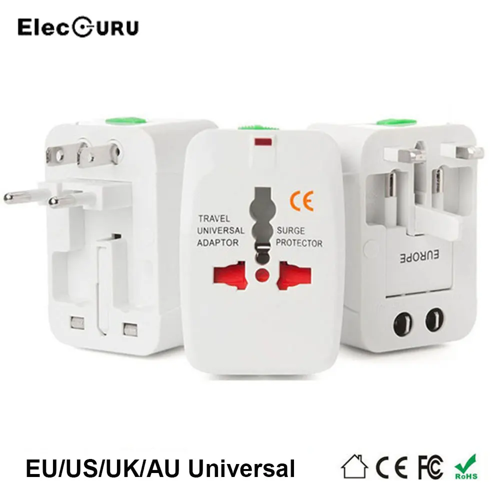 International Plug Adapter Global Universal Travel Adapter AC Power Socket Charger Converter Euro Electric Plug EU UK US AU Plug
International Plug Adapter Global Universal Travel Adapter AC Power Socket Charger Converter Euro Electric Plug EU UK US AU Plug