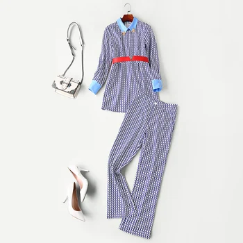 New women s clothes European and American brand high end customized famous two piece trousers body building suit Tide
New women s clothes European and American brand high end customized famous two piece trousers body building suit Tide