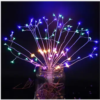Dandelion Fireworks String Lights LED Copper wire Starburst Lights Bouquet Shape 120 led with Remote Control for Garden Patio
Dandelion Fireworks String Lights LED Copper wire Starburst Lights Bouquet Shape 120 led with Remote Control for Garden Patio