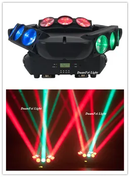 2lot 9x10w LED Beam Spider RGBW Moving Head Lighting LED Stage Light Good For Parties DJ Disco Wedding Decoration
2lot 9x10w LED Beam Spider RGBW Moving Head Lighting LED Stage Light Good For Parties DJ Disco Wedding Decoration