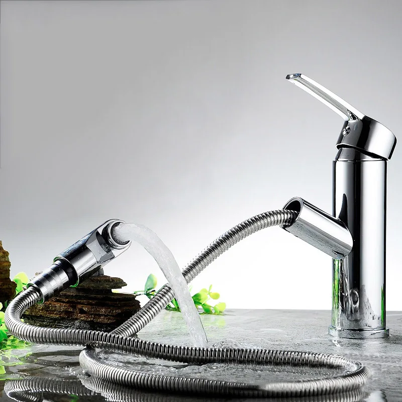 New Kitchen Faucets 360 Degree Swivel Pull Out Kitchen Sink Faucet Water-Saving Basin Crane Tap WWO66
New Kitchen Faucets 360 Degree Swivel Pull Out Kitchen Sink Faucet Water-Saving Basin Crane Tap WWO66