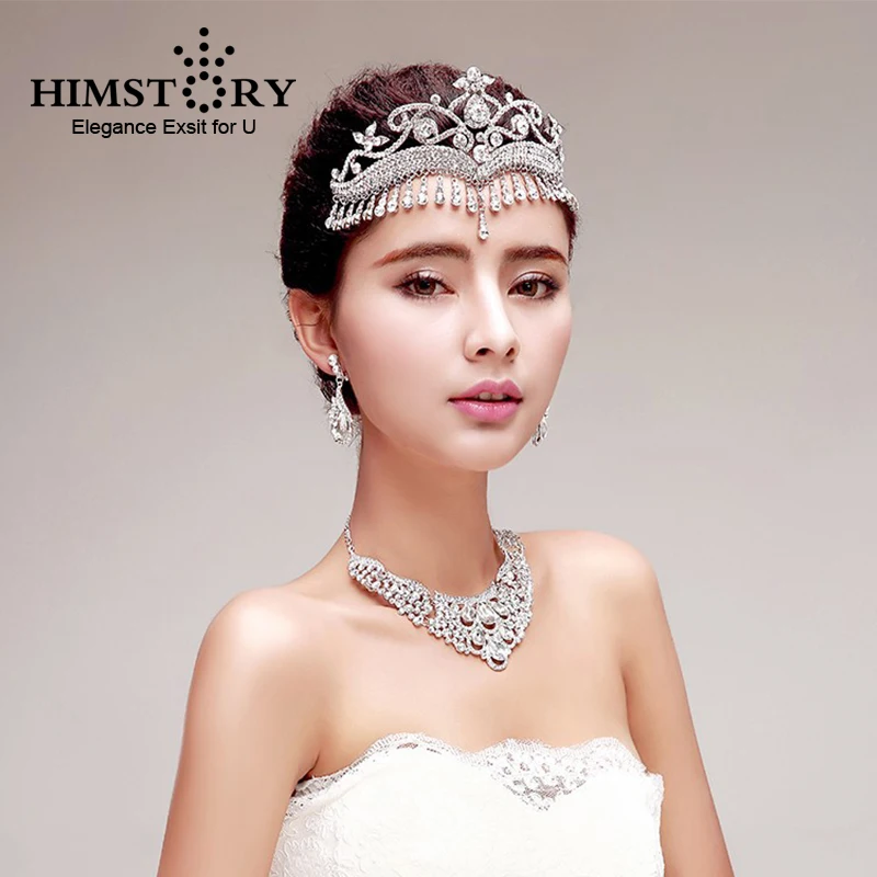 Himstory New Vintage Crystal Waterdrop Tassel Crown Hairband Retro Queen Rhinestone Pendant Bridal Tiara Hair Accessories
Himstory New Vintage Crystal Waterdrop Tassel Crown Hairband Retro Queen Rhinestone Pendant Bridal Tiara Hair Accessories