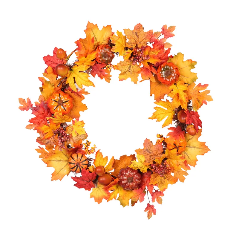 HOYVJOY LED Maple Leaf Wreaths For Christmas Decorations Artifical Garland 60cm Decor Hand On High Quality
HOYVJOY LED Maple Leaf Wreaths For Christmas Decorations Artifical Garland 60cm Decor Hand On High Quality