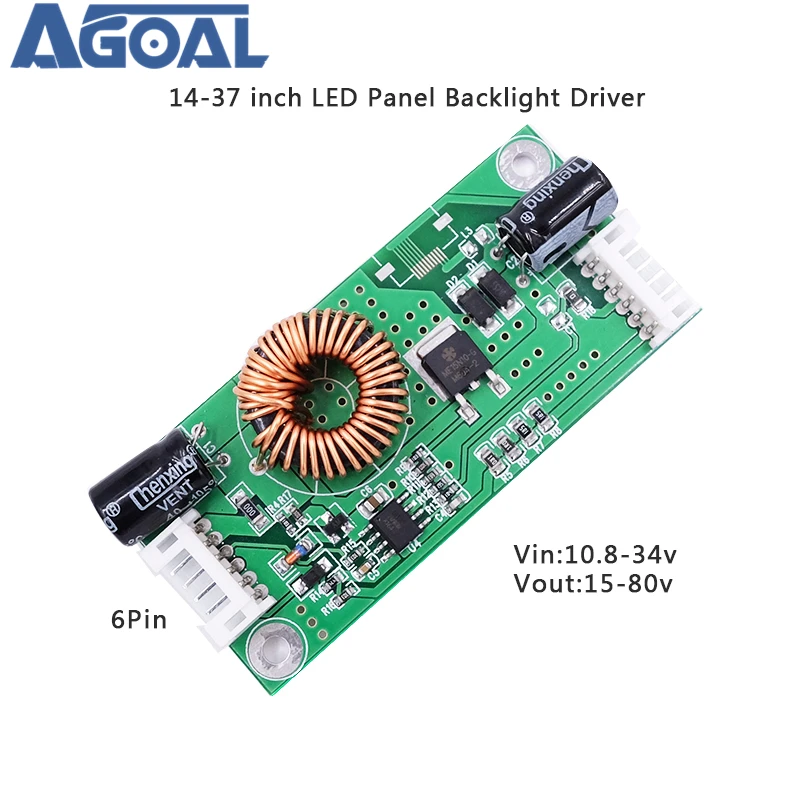 14-37" LED Backlight Lamp Driver Board 14-37 Inch LCD TV Constant Current Board Step Up Boost Board Universal Modified Plate
14-37" LED Backlight Lamp Driver Board 14-37 Inch LCD TV Constant Current Board Step Up Boost Board Universal Modified Plate
