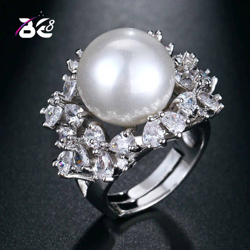 Be 8 Brand New Fashion Big Pearl Women Ring AAA Cubic Zirconia Pave White Color Rings for Wedding Party Gifts R090
Be 8 Brand New Fashion Big Pearl Women Ring AAA Cubic Zirconia Pave White Color Rings for Wedding Party Gifts R090