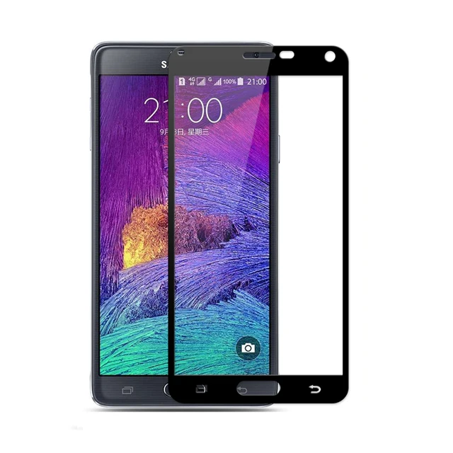Закаленное 3d стекло для Samsung Galaxy Note 4 Взрывозащищенная защитная пленка на весь