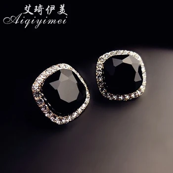 Free Shipping New Fashion Vintage Black Stones Crystals Stud Earrings Black Jewelry earrings for women beautiful fashion gift
Free Shipping New Fashion Vintage Black Stones Crystals Stud Earrings Black Jewelry earrings for women beautiful fashion gift