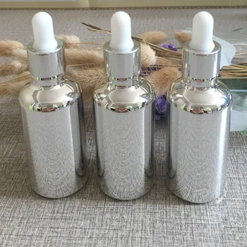 88pcs/lot 50ml high temperature silver plated refillable empty dropper bottle,glass essential oil bottle,perfume subpackage jar
88pcs/lot 50ml high temperature silver plated refillable empty dropper bottle,glass essential oil bottle,perfume subpackage jar