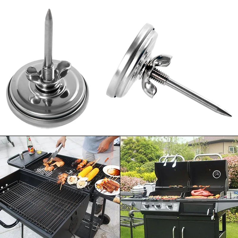 Newly 2pcs BBQ Grill Stainless Steel Thermometer Temperature Gauge 50-350 Degrees Celsius BFE88
Newly 2pcs BBQ Grill Stainless Steel Thermometer Temperature Gauge 50-350 Degrees Celsius BFE88